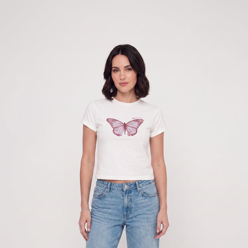 Rhinestone Butterfly Baby